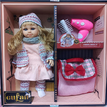 Muñeca Cufan con accesorios de belleza